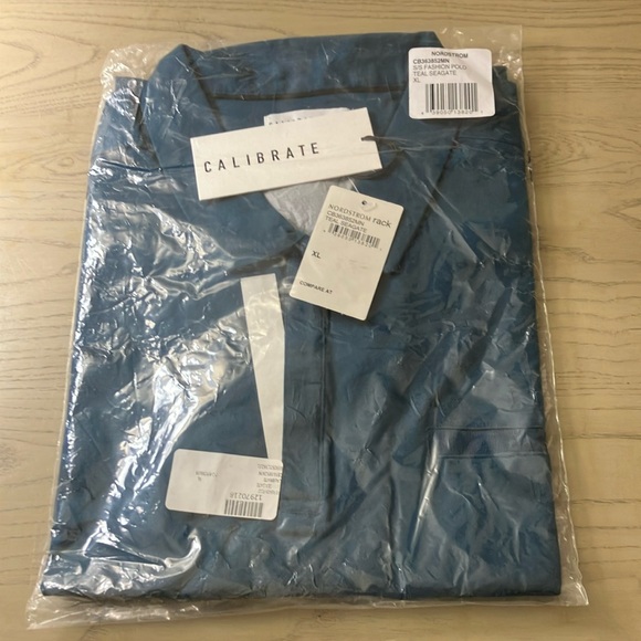 Calibrate Other - Calibrate XL Teal Golf Shirt/Polo New With Tags!